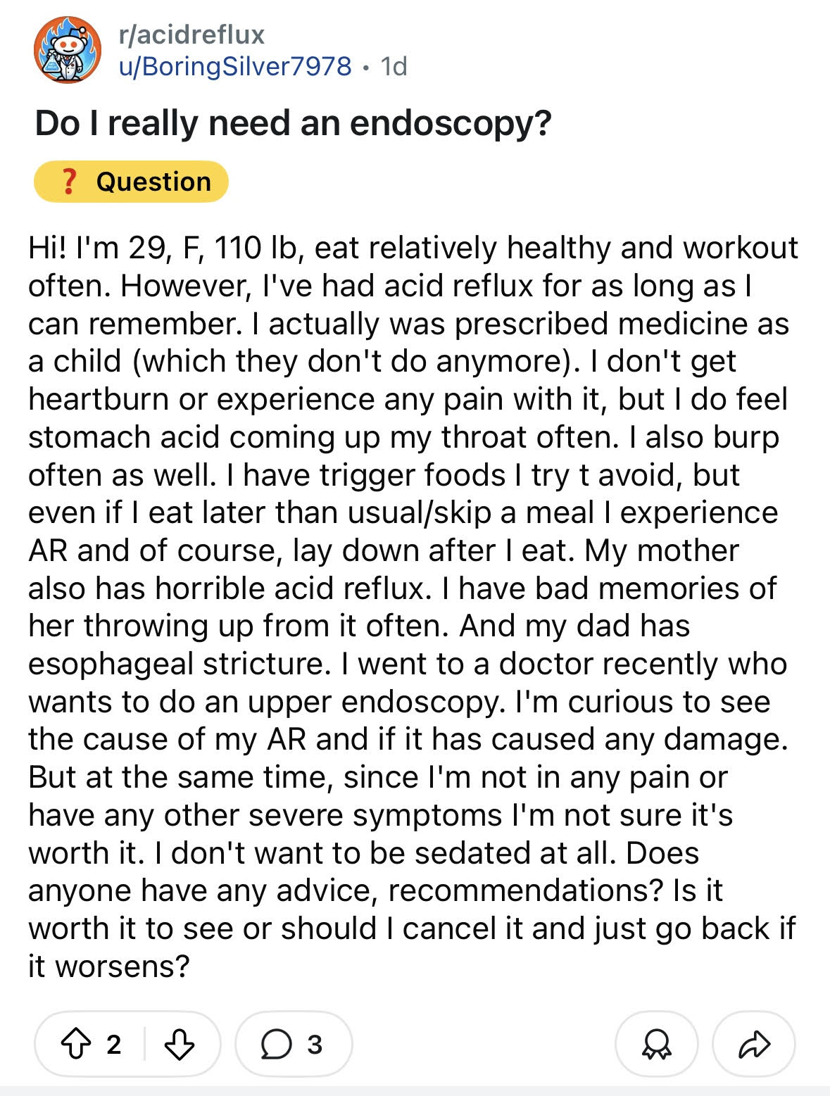 What No One Tells You About Getting an EGD